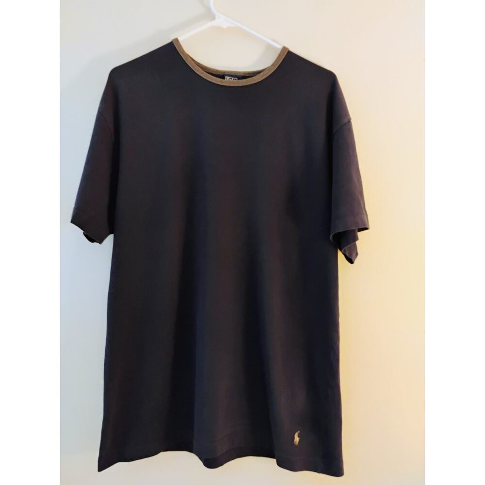 XL Ralph Lauren Polo Navy Blue Men's Top. Sleepwear. Short Sleeve Shirt.